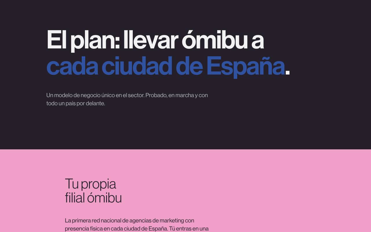 Web de Omibu